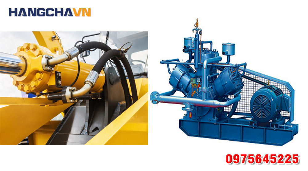Sự khác biệt giữa hệ thống thủy lực và khí nén