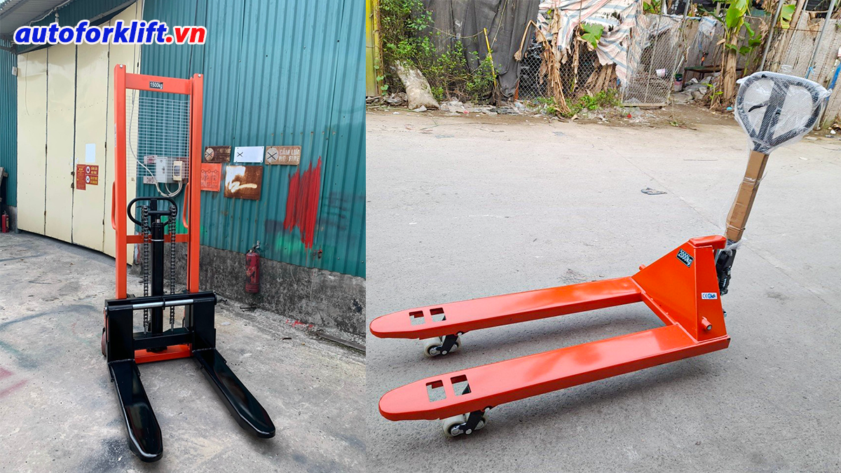 Xe nâng tay cơ giá rẻ