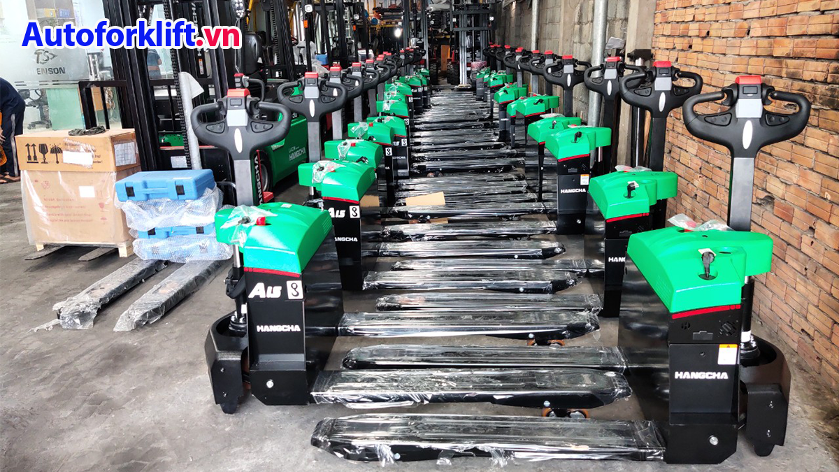 Xe nâng tay thấp mới 100 %