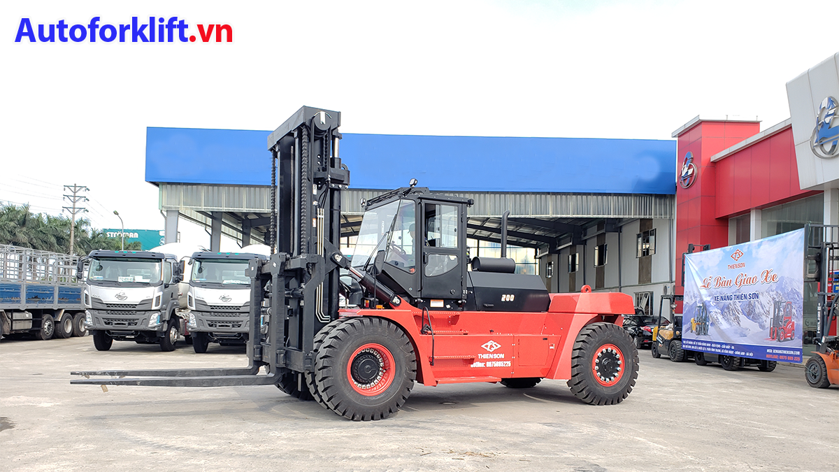 Xe nâng dầu 20 tấn giá tốt