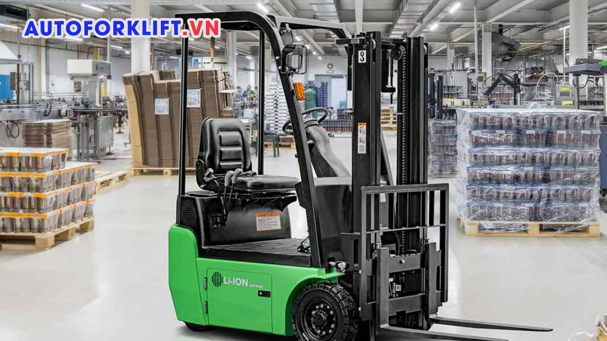 Xe nâng điện 1 tấn 